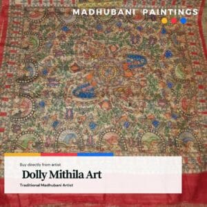 Madhubani Painting Dolly Mithila Art