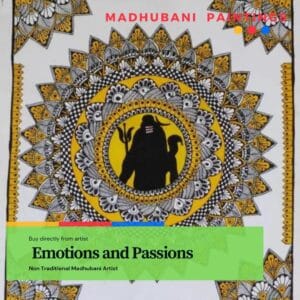 Madhubani Painting Emotions and Passions