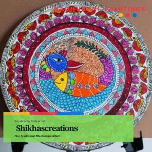 Madhubani Painting Shikhascreations