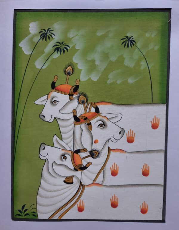 Cows - Pichwai paintings - Abishek Joshi - 03
