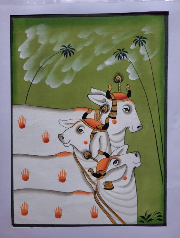 Cows - Pichwai paintings - Abishek Joshi - 04