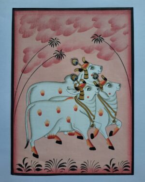 Cows - Pichwai paintings - Abishek Joshi - 09