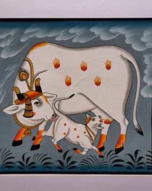 Cows - Pichwai paintings - Abishek Joshi - 14