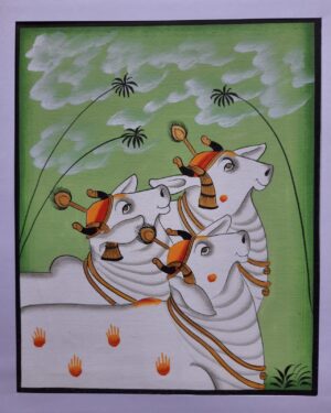 Cows - Pichwai paintings - Abishek Joshi - 16