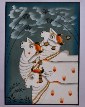 Cows - Pichwai paintings - Abishek Joshi - 18