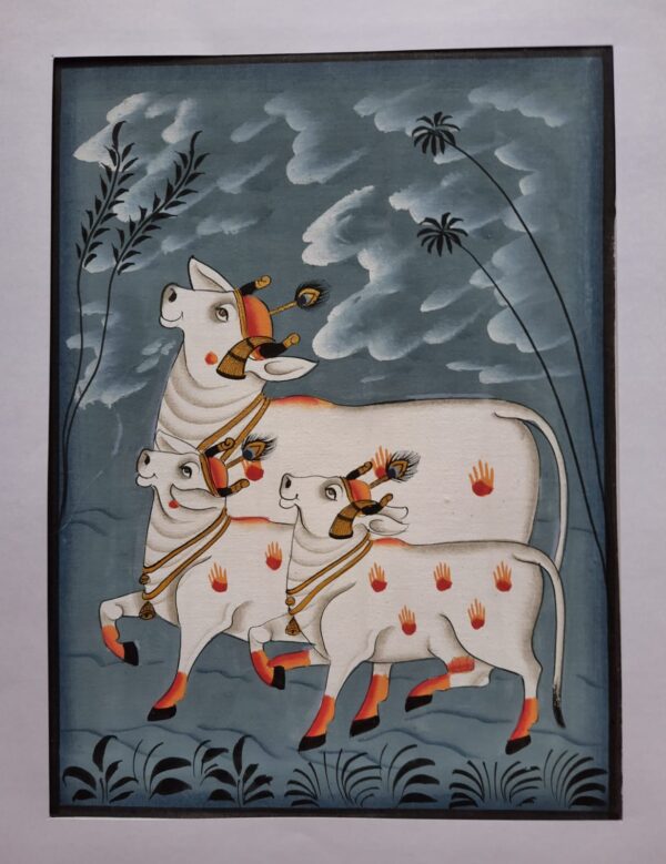 Cows - Pichwai paintings - Abishek Joshi - 20