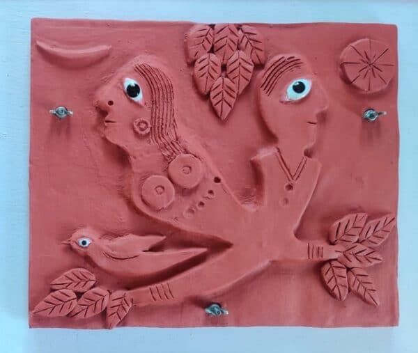 With Each Other - Terracotta work - Dinesh Kothari - 05