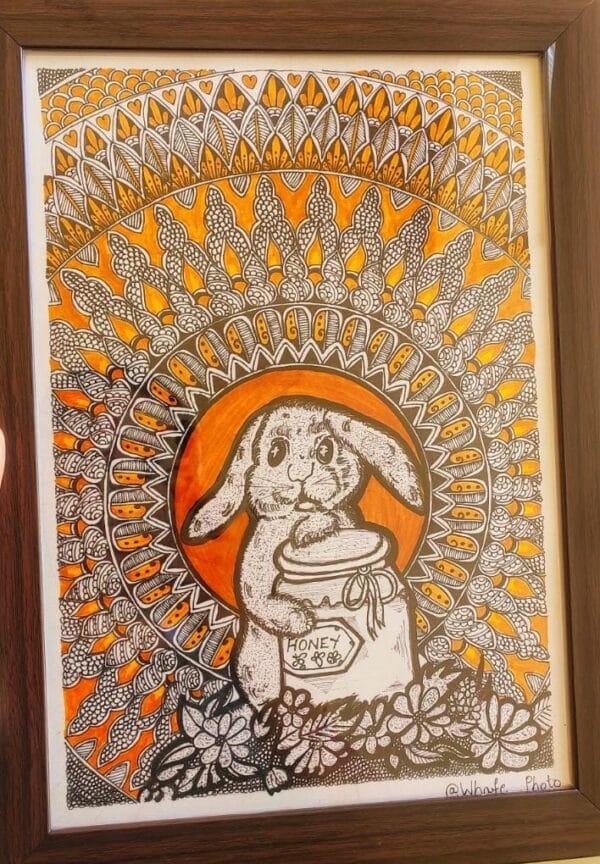 Bunny Honey - Mandala Art - Anjali Tewari - 10