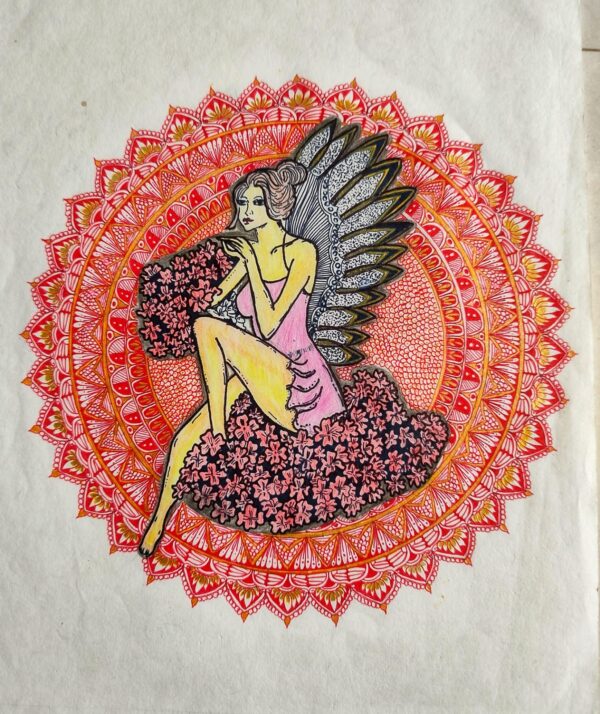 Fairy Mandala - Mandala Art - Anjali Tewari - 07