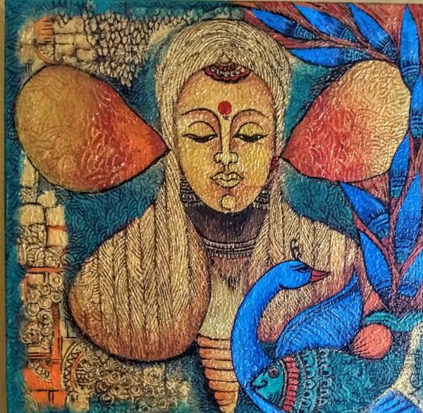 Shakthi - Indian Art - Vibha Singh - 06