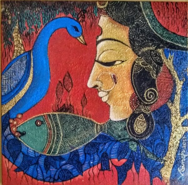 Shakthi - Indian Art - Vibha Singh - 07