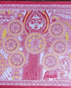Kohbar - Madhubani painting - Urmila Devi
