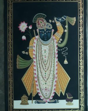 Srinath ji - Pichwai painting - Dharmendrayati - 08