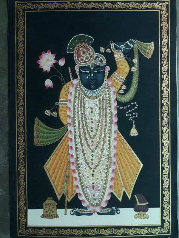 Srinath ji - Pichwai painting - Dharmendrayati - 08