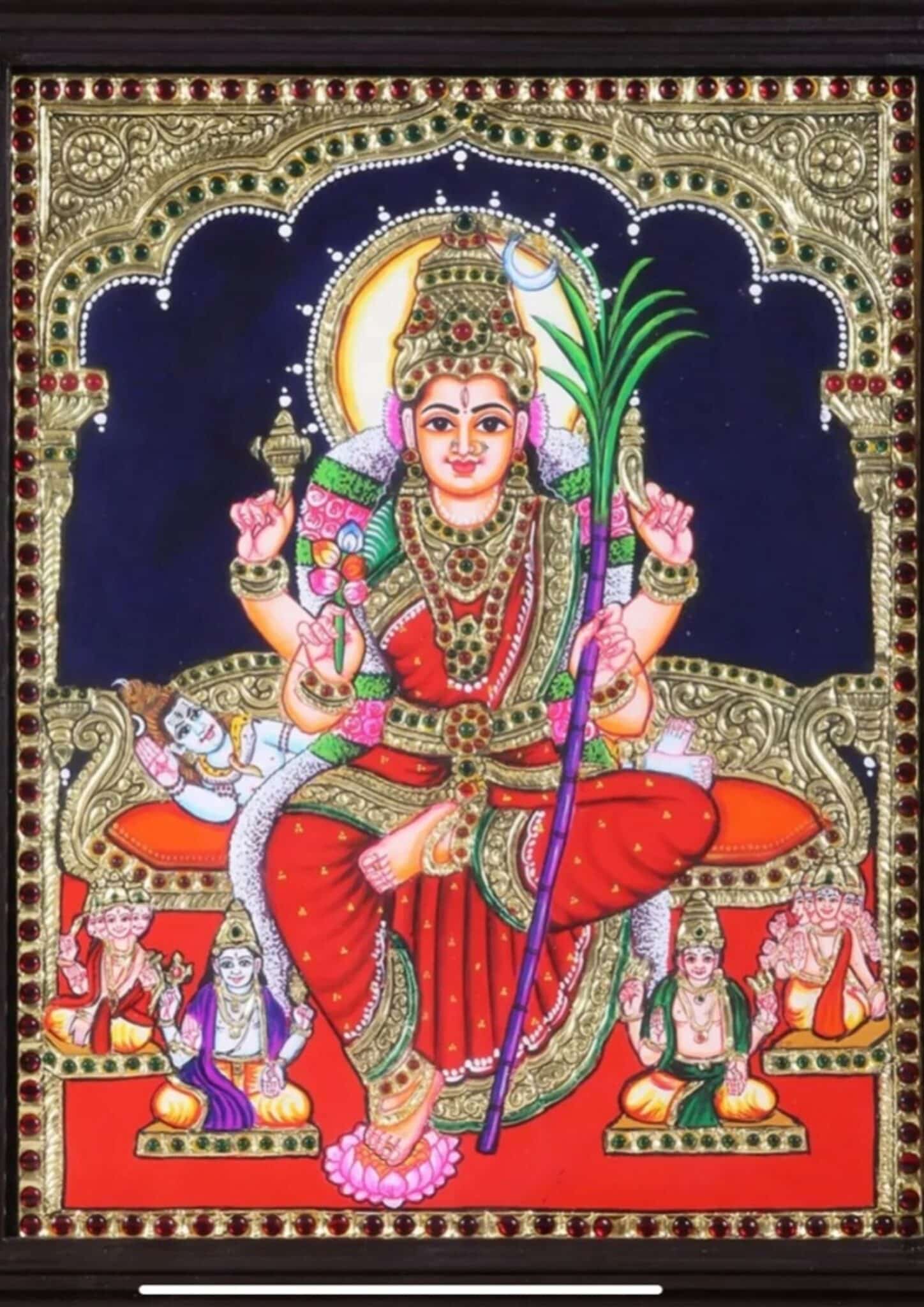 Lalitha, hindu, spiritual, HD phone wallpaper | Peakpx