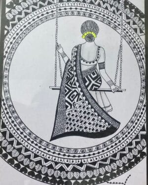 Indian Art - Mandala Style - Zahida - 05
