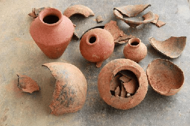 Ochre Coloured Pottery Bronze age and Indus Valley Civilization (5000 -1500 BCE)