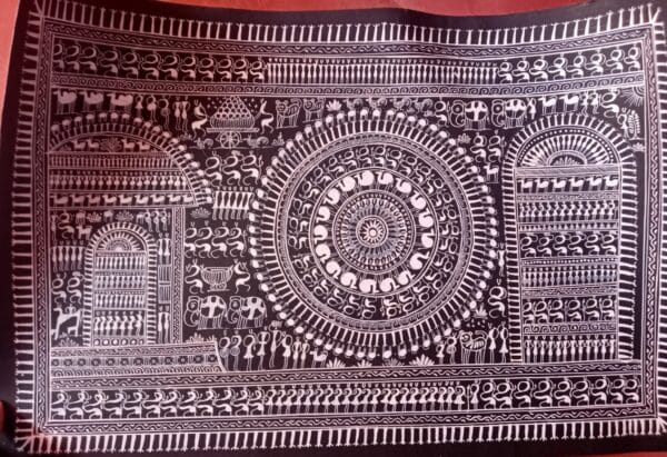 Tribal Art - Saura Art - Bibhuti Bhushan - 06