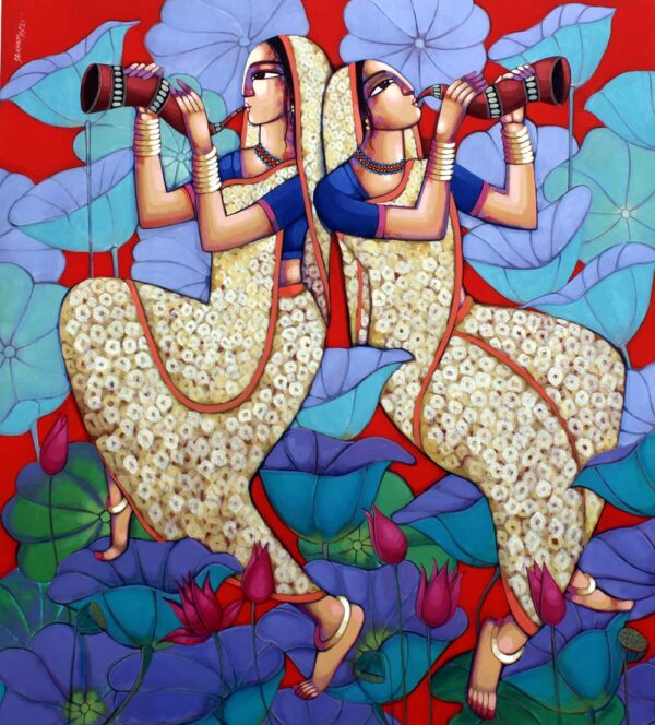 Indian Art - Shekar Roy - 04