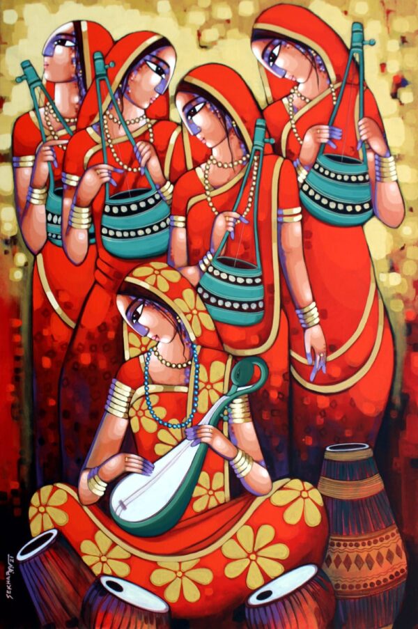 Indian Art - Shekar Roy - 05