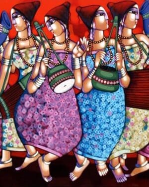 Indian Art - Shekar Roy - 06