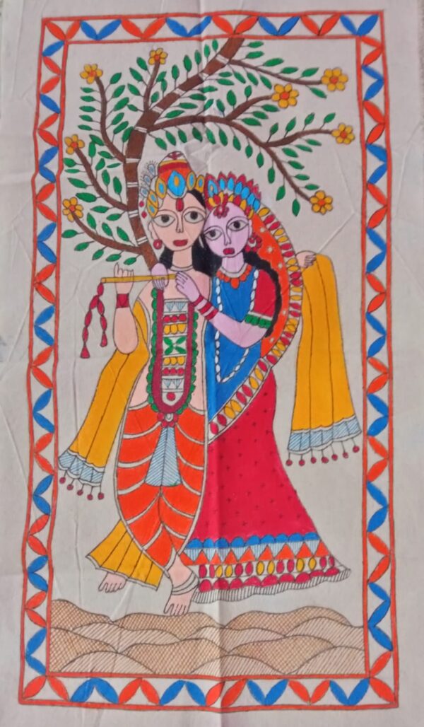 Radha Krishna - Madhubani - Antra - 51