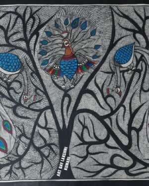 Tree of Life - Madhubani painting - Laxmikumari - 13