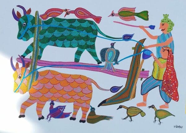 Bheel Pithora Painting - Gloriya - 06