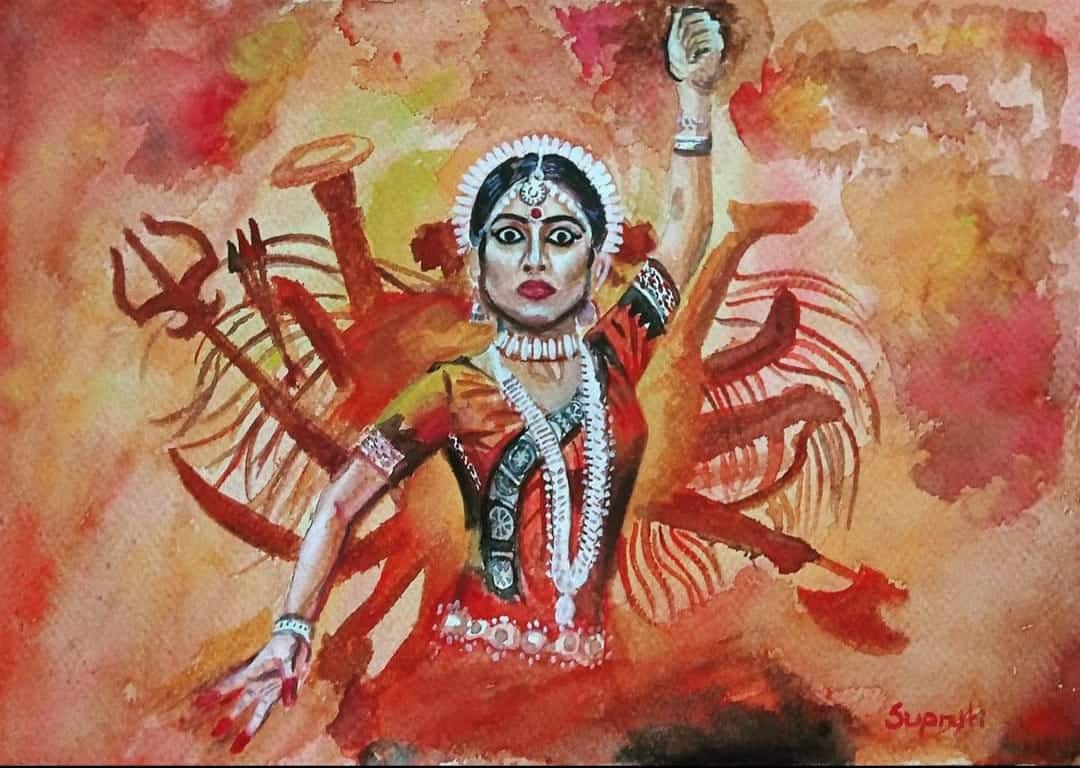 नारी Shakti पोस्टर Drawing 🔥| Mahila Sashaktikaran Drawing | Nari Shakti  Drawing - YouTube