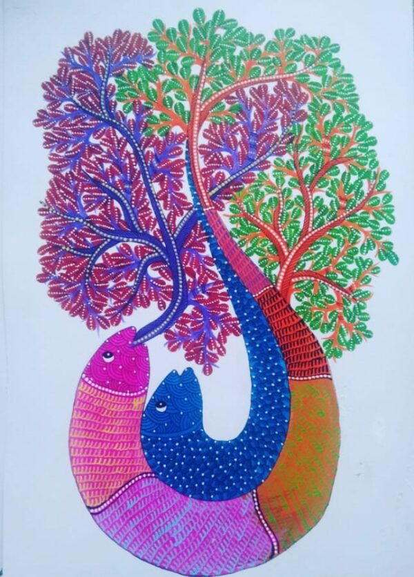 Gond Painting - Nandani - 07