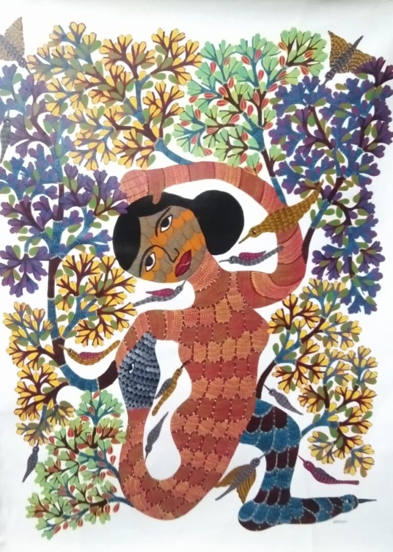 essay on gond art