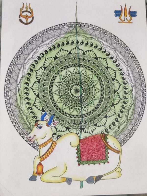 Shiva Theme - Mandala Art - Sonal Vidhani - 02