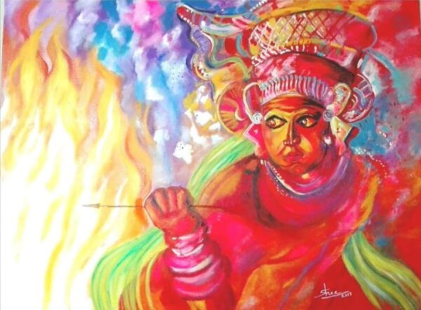 Theyyam - Indian Art - Sheela - 08
