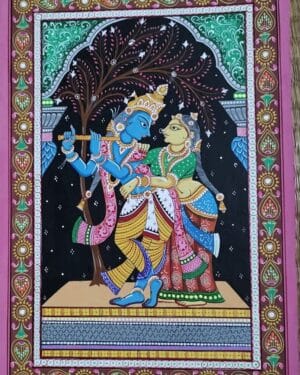 Radha Krishna - Pattachitra - Kanhu Bisoi - 03