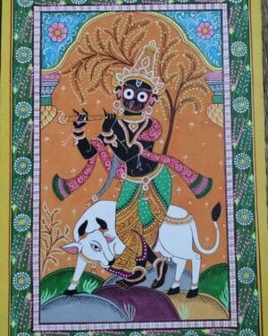 Krishna - Pattachitra - Kanhu Bisoi - 04