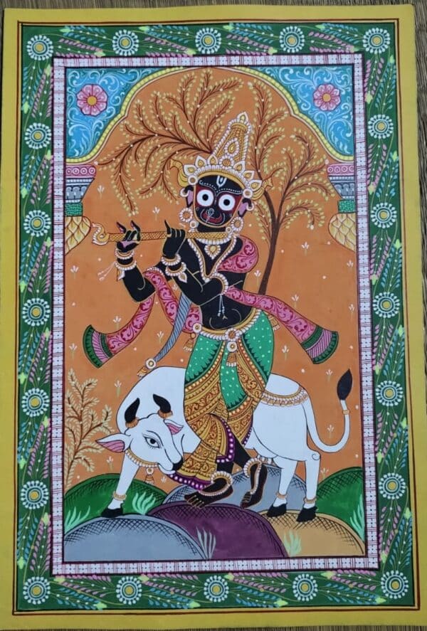 Krishna - Pattachitra - Kanhu Bisoi - 04