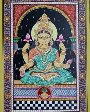 Maa Lakshmi - Pattachitra - Kanhu Bisoi - 05
