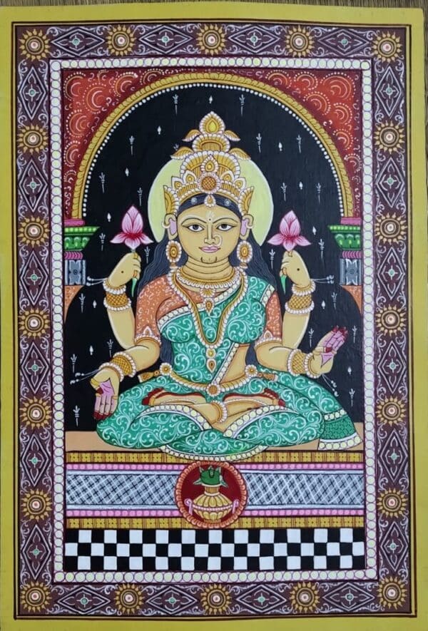 Maa Lakshmi - Pattachitra - Kanhu Bisoi - 05