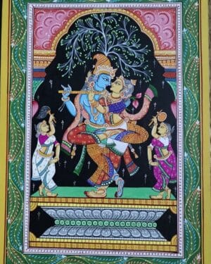 Krishna Raasleela - Pattachitra - Kanhu Bisoi - 08