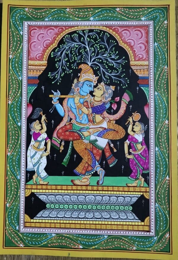 Krishna Raasleela - Pattachitra - Kanhu Bisoi - 08