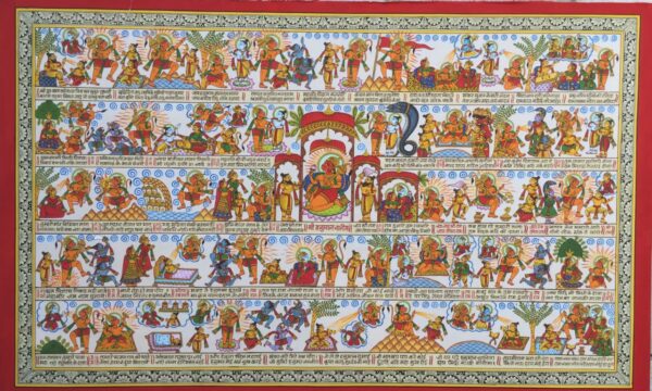 Hanuman Chalisa - Phad Painting - Sourabh - 05