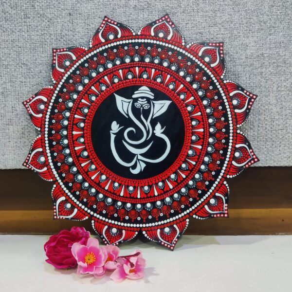 Ganesha - dot Mandala Art - Nisha - 49