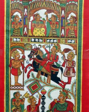 Pabuji Maharaj Phad - Phad paintings - Abishek Joshi - 53