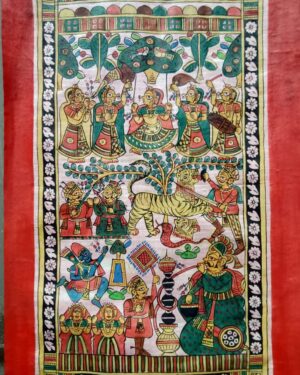 Pabuji Maharaj Phad - Phad paintings - Abishek Joshi - 57