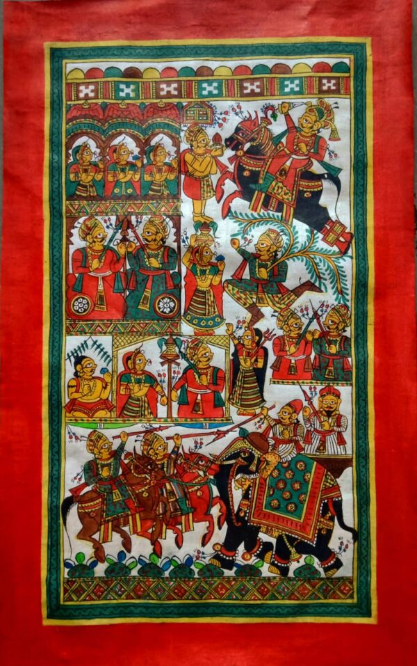 Pabuji Maharaj Phad - Phad paintings - Abishek Joshi - 58