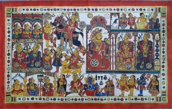 Pabuji Maharaj Phad - Phad paintings - Abishek Joshi - 63