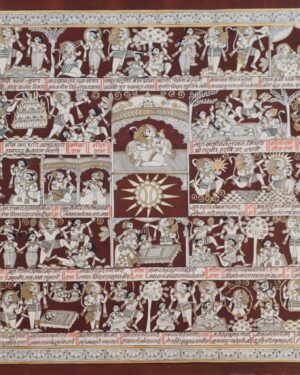 Hanuman Chalisa - Phad paintings - Abishek Joshi - 72