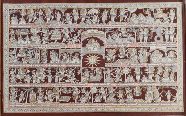 Hanuman Chalisa - Phad paintings - Abishek Joshi - 72
