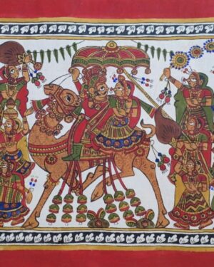 Dhola Maru - Phad paintings - Abishek Joshi - 78