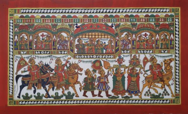 Gangaur Festival - Phad paintings - Abishek Joshi - 79